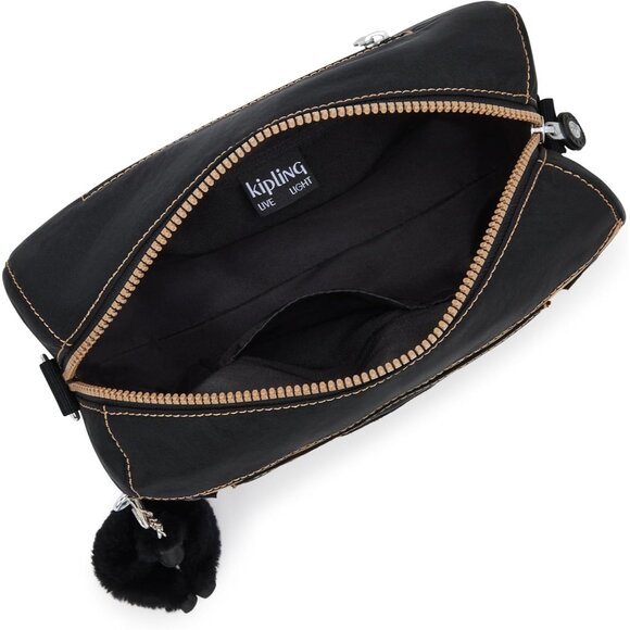 Women's Crossbody Bag Zip Closure Black Petite Durable Everyday Use - Picture 3 of 5